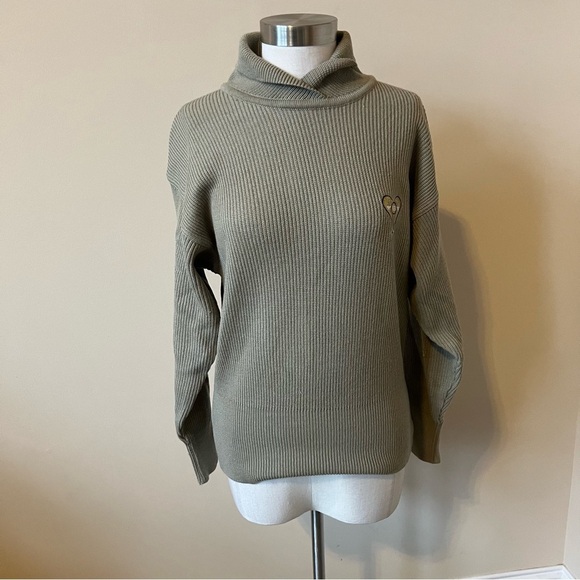 Bogner wool Shawl Collar Pullover Sweater 17362 - Picture 3 of 12